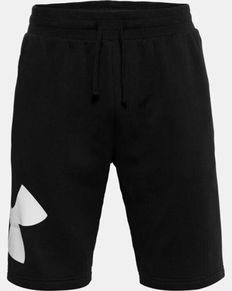 Under Armour Rival Fleece Logo SweatShorts Size 2XL Black New With Tags
